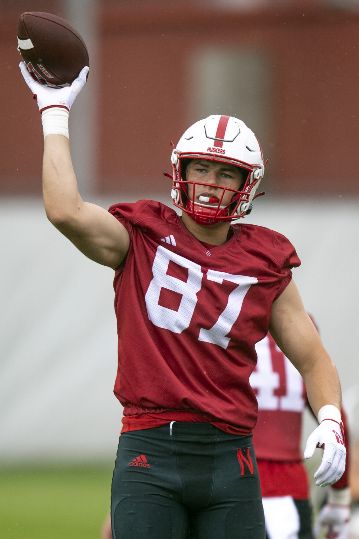 NU football practice, 7.31